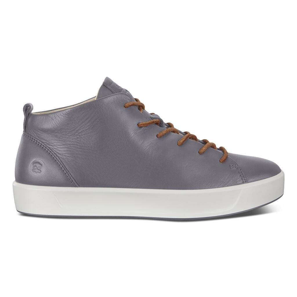 Baskets Ecco Soft 8 Homme Grise 0976-PWTGM